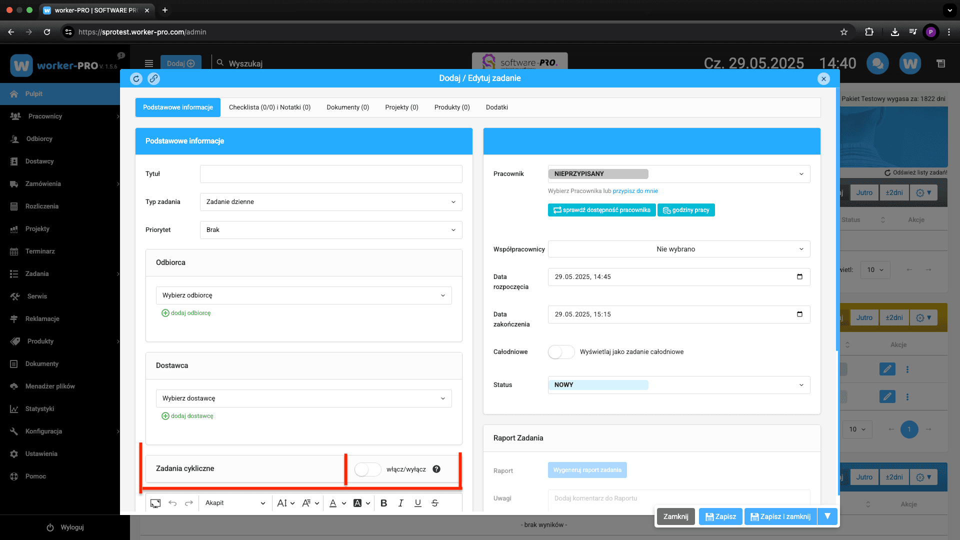Zadania cykliczne – klucz do efektywności w powtarzalnych procesach (cz. 2)
